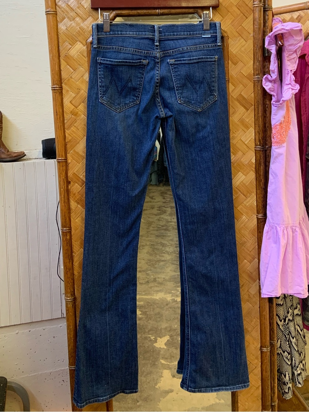 MOTHER Dark Blue Flare jeans